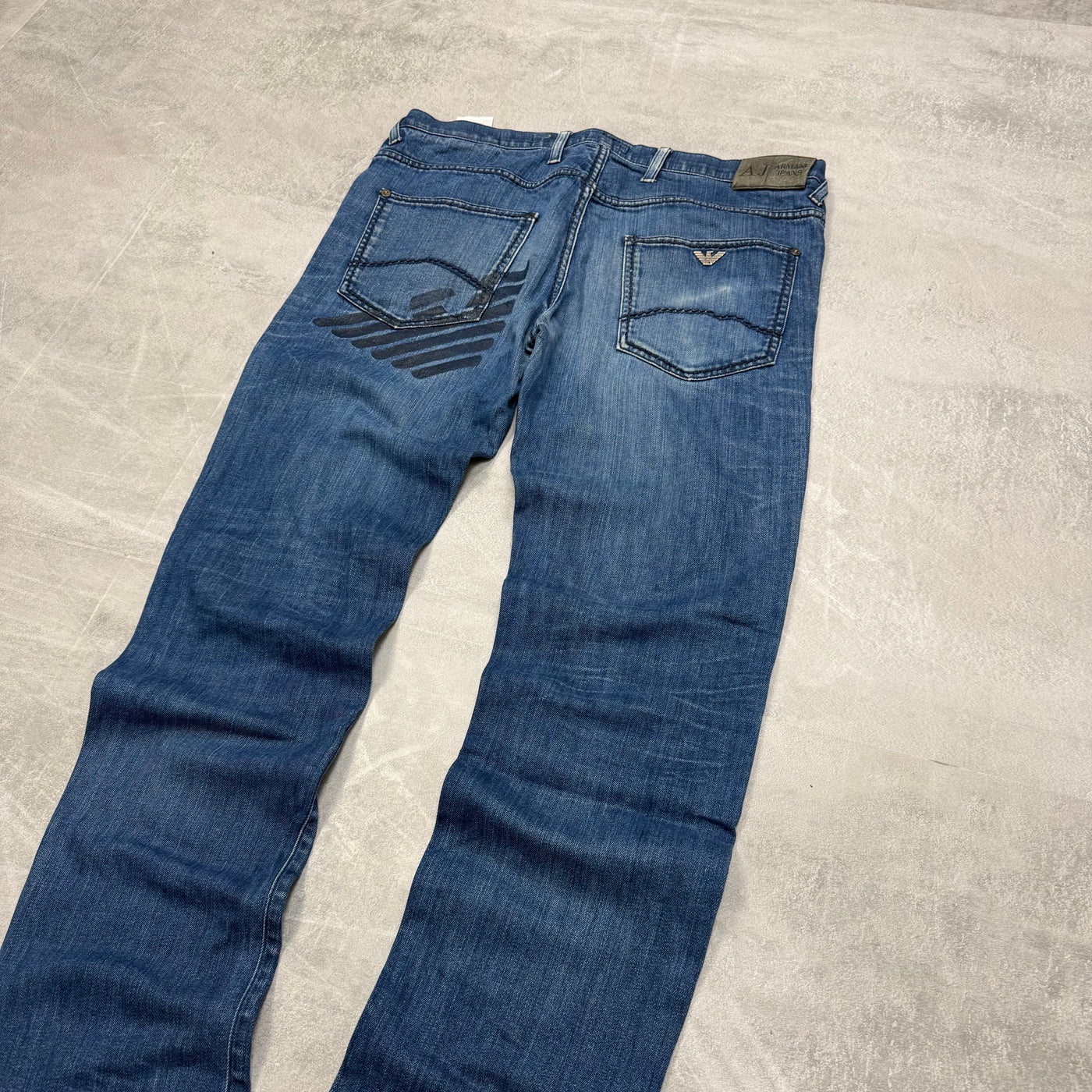 Armani  Big Print Vintage Jeans | S