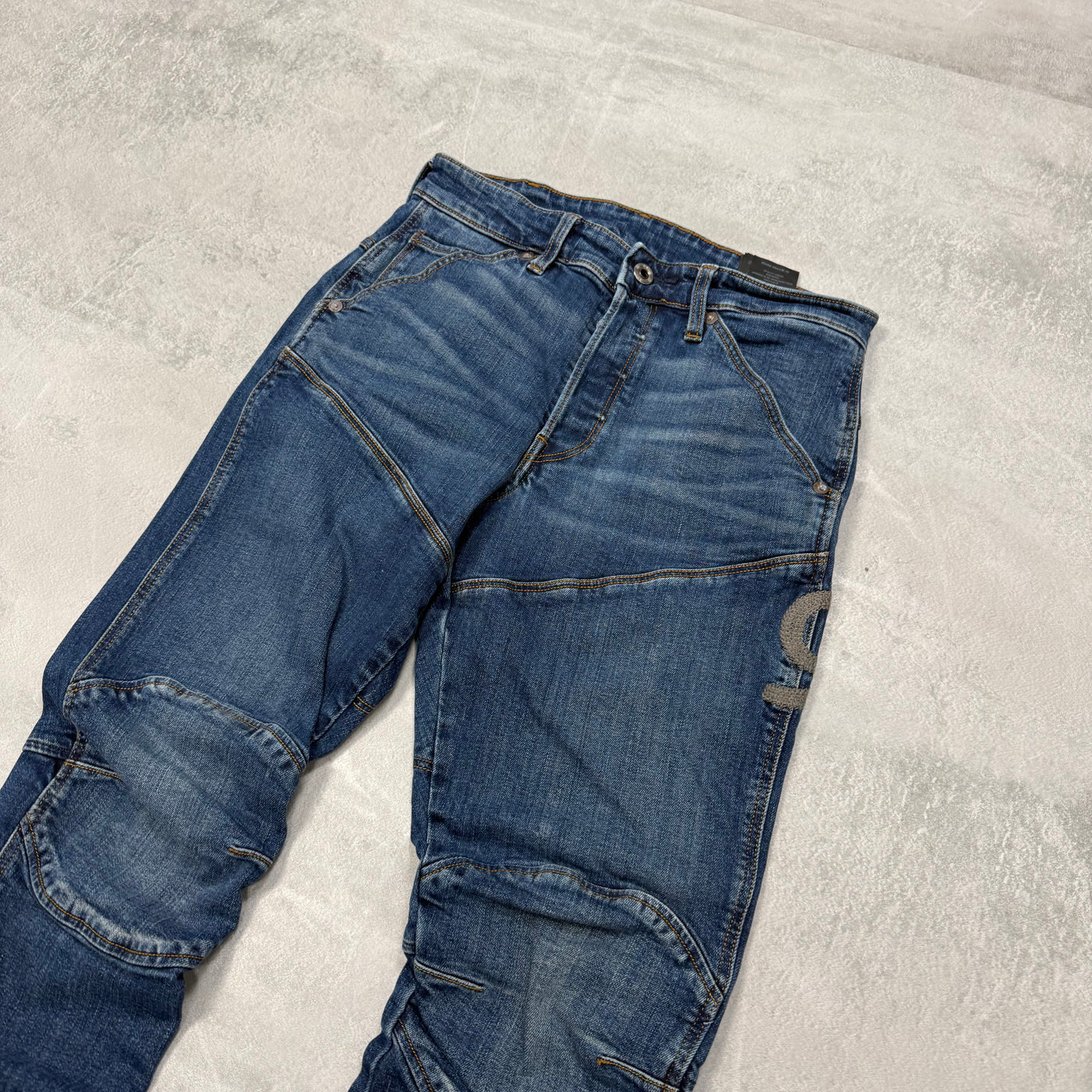 G-Star Big Print Vintage Jeans | XS