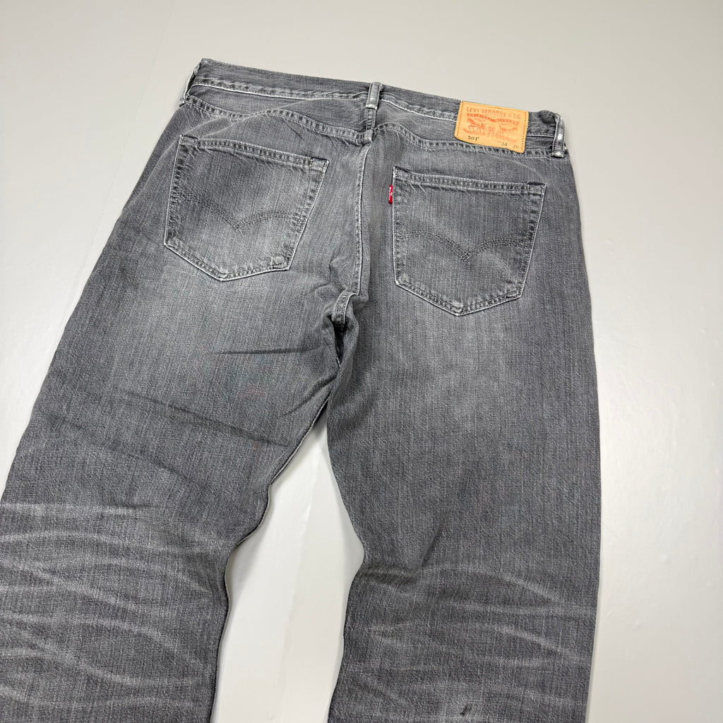 Levis 501 Washed Vintage Jeans | S