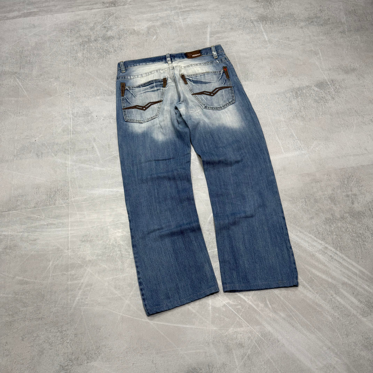 Versace Washed Vintage Jeans | S