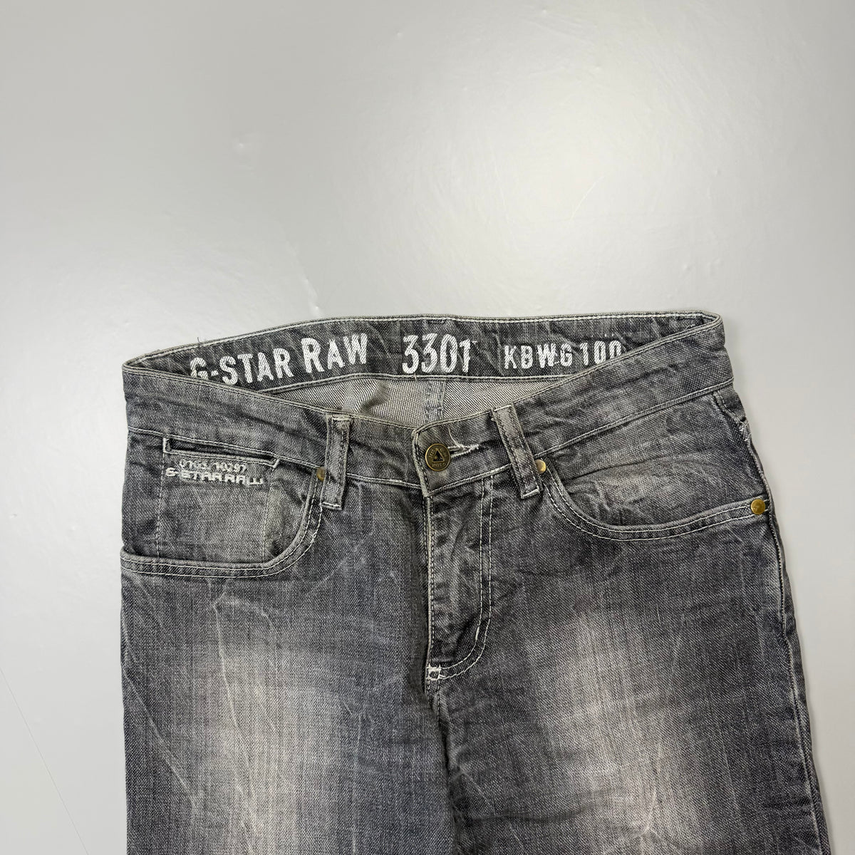 G-Star Backprint Vintage Jeans | XS