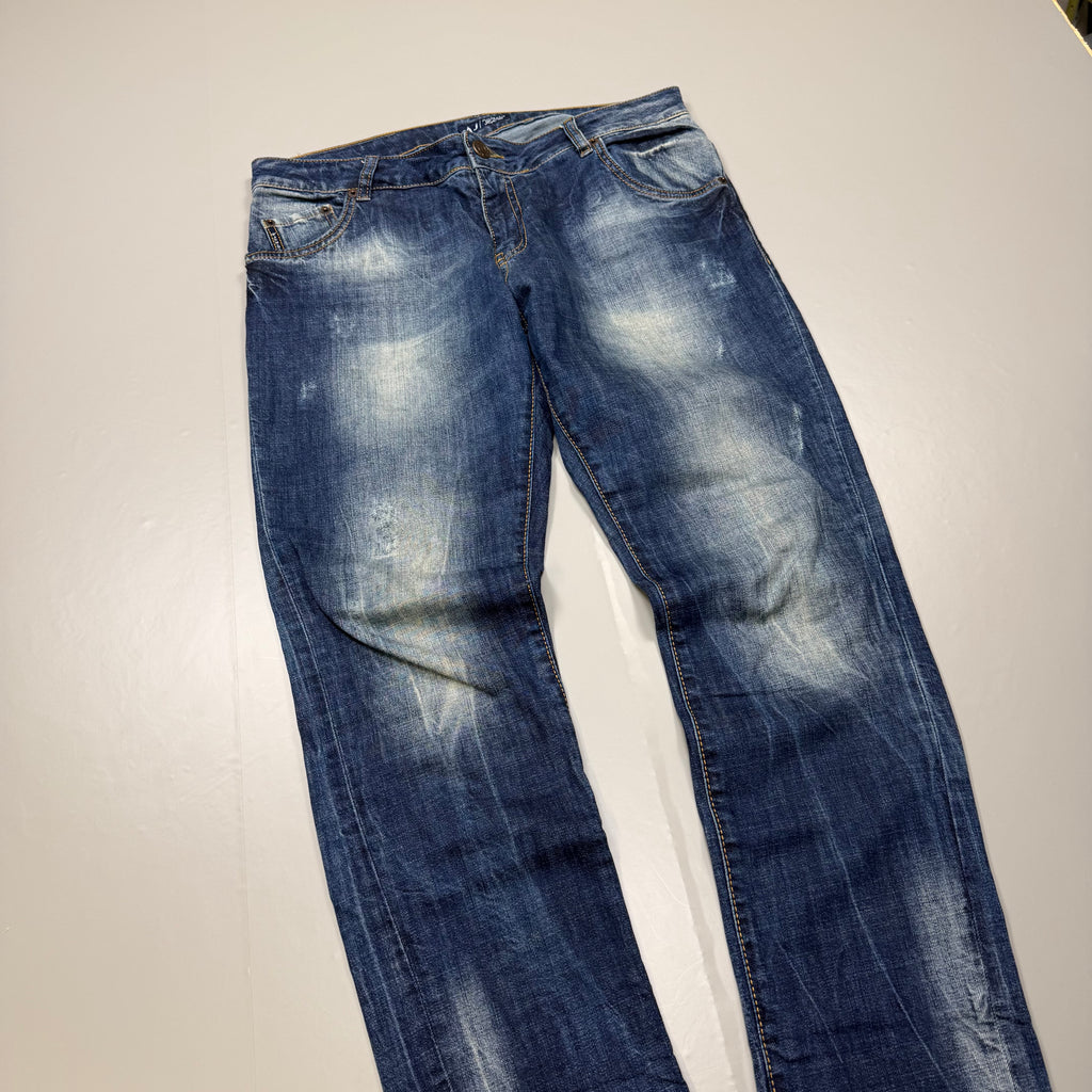 Armani Washed Vintage Jeans | XS
