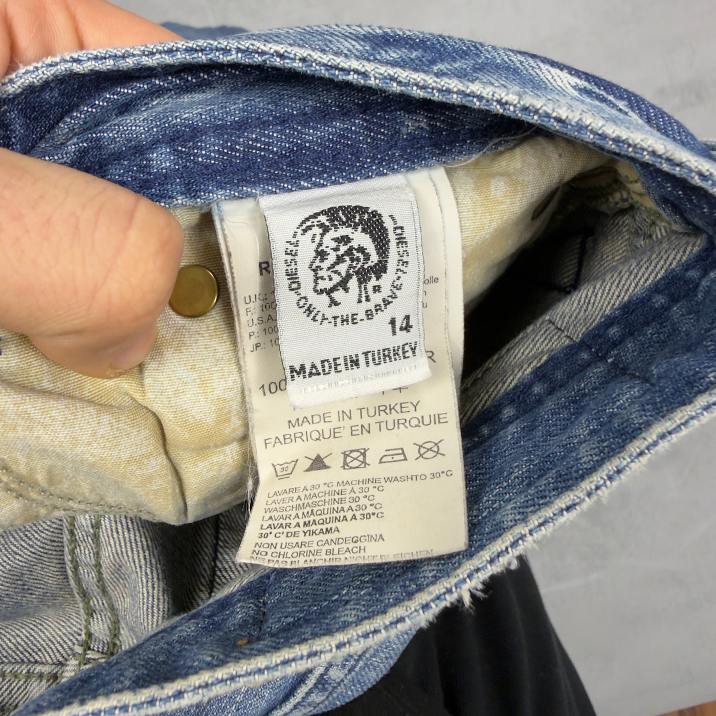 Diesel Washed Vintage Jeans | S