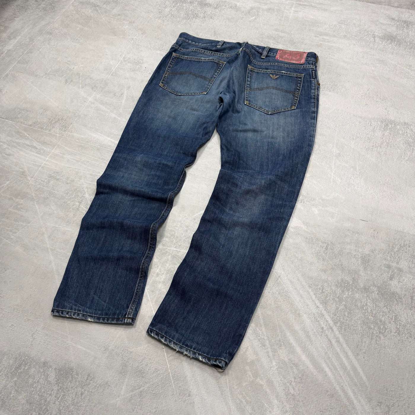 Armani Washed Vintage Jeans | M
