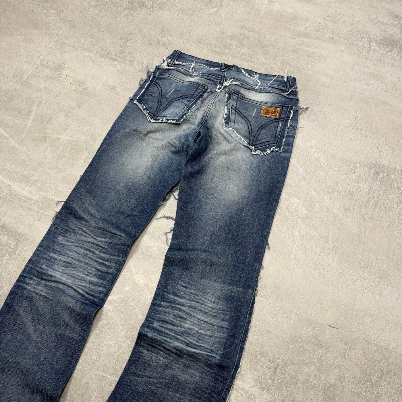 Dolce Gabana Washed Vintage Jeans | XXS (Frauen)