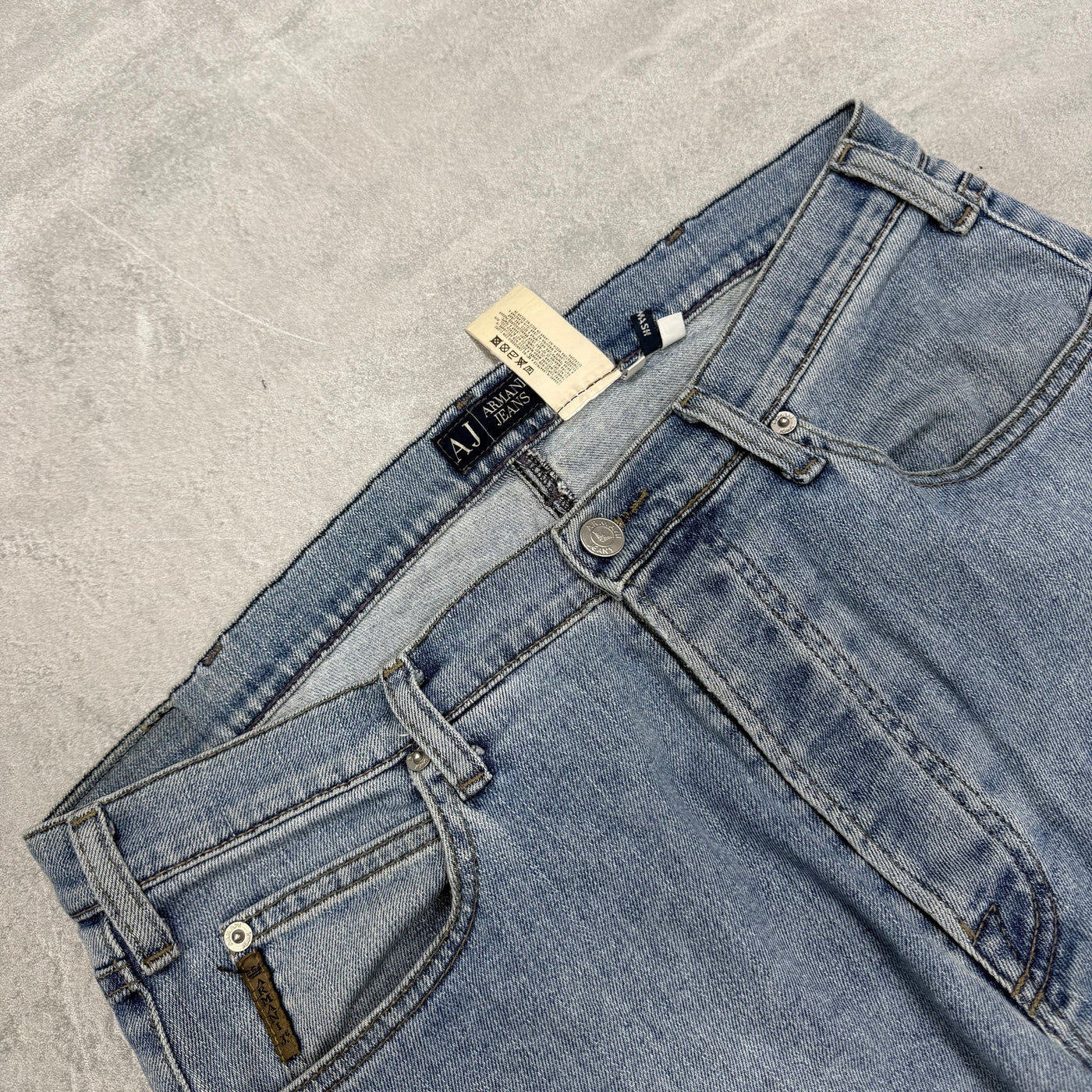 Armani Washed Vintage Jeans | M