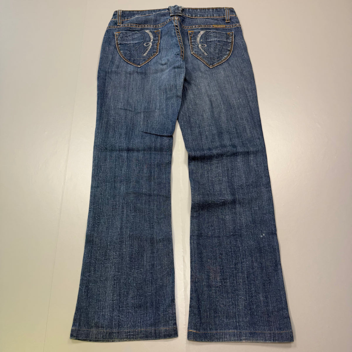Y2K Bootcut Washed Vintage Jeans | XS