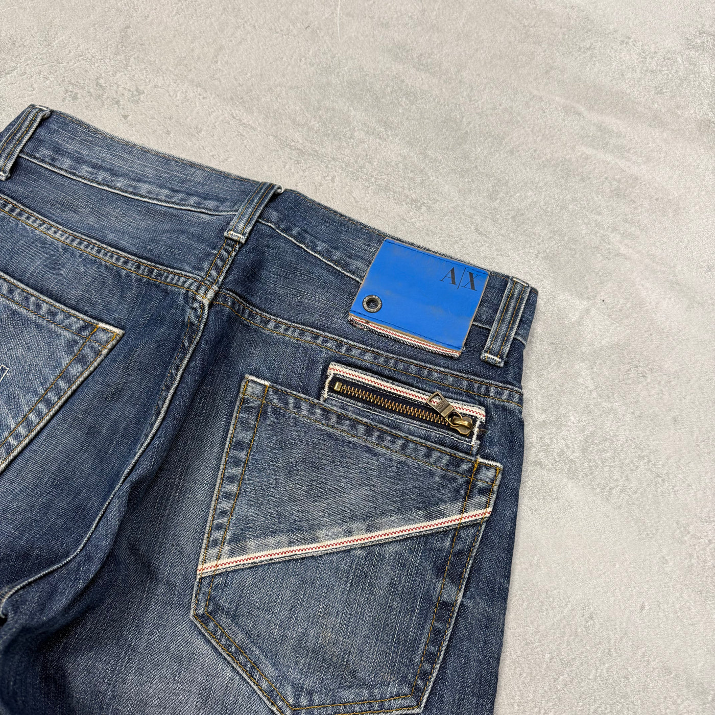 Armani Big Print Vintage Jeans | S
