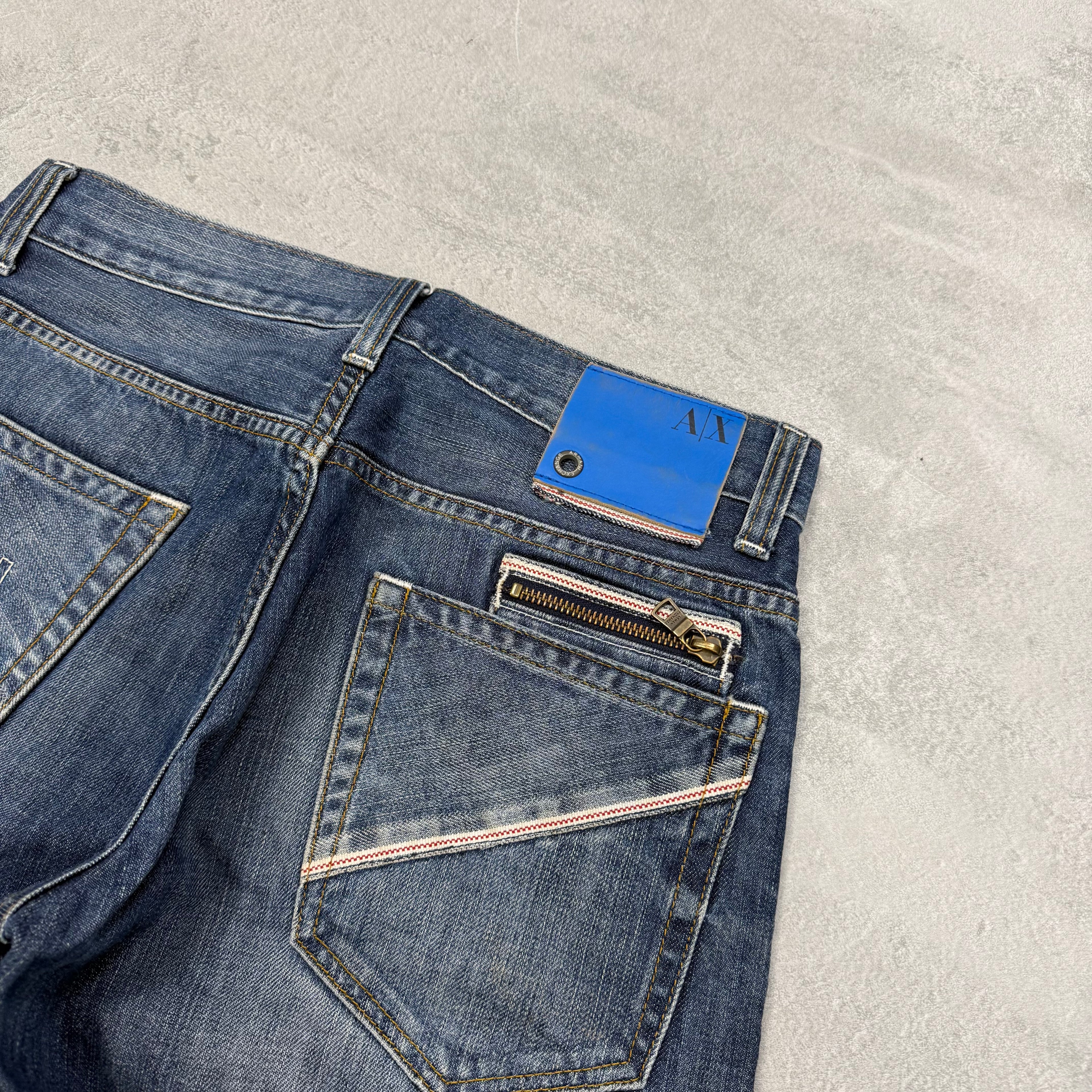 Armani Big Print Vintage Jeans | S