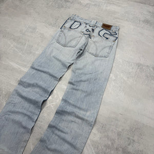 Dolce Gabana Big Print Vintage Jeans | S