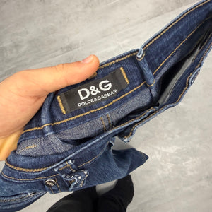 Dolce Gabana Big Print Jeans | XS