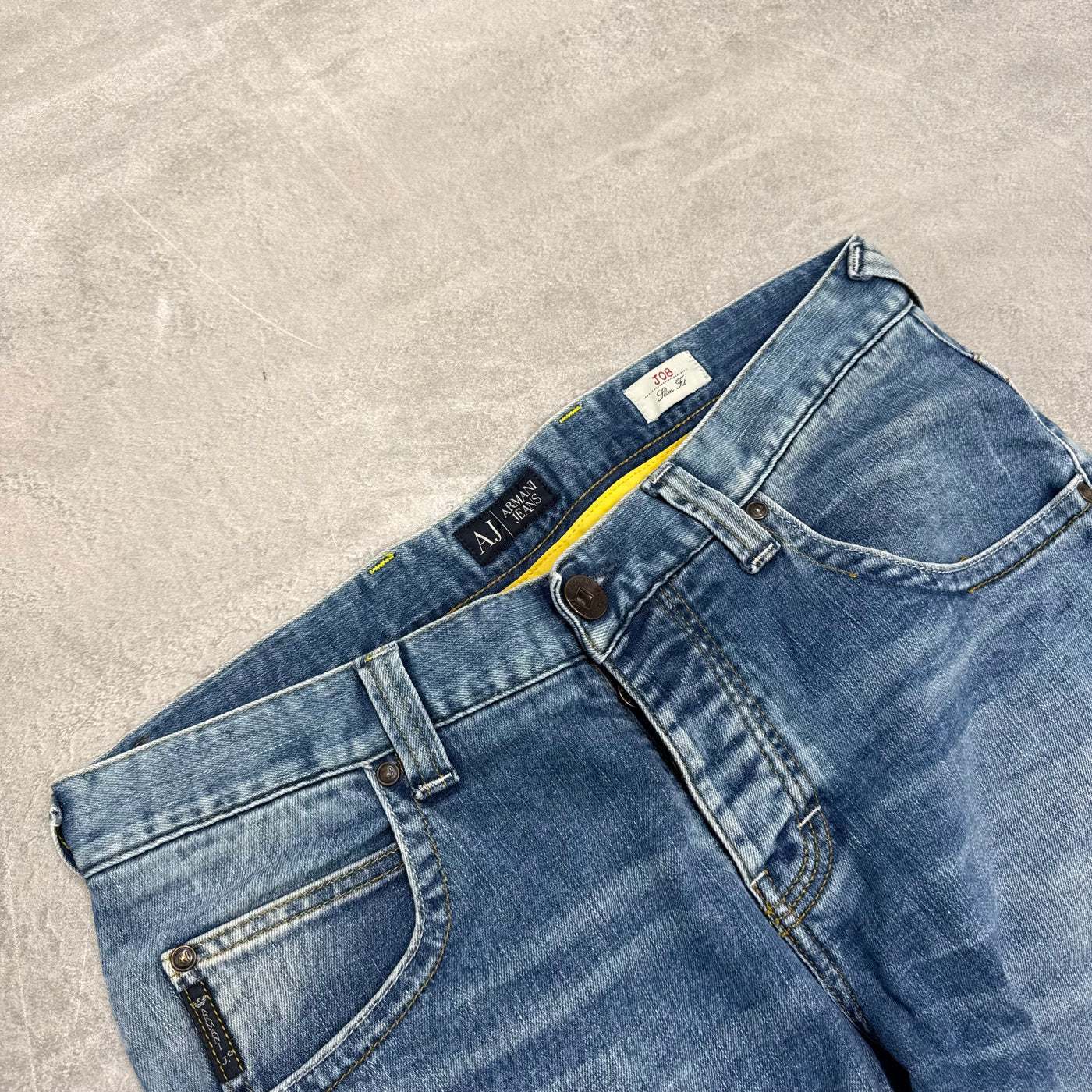 Armani Washed Vintage Jeans | S