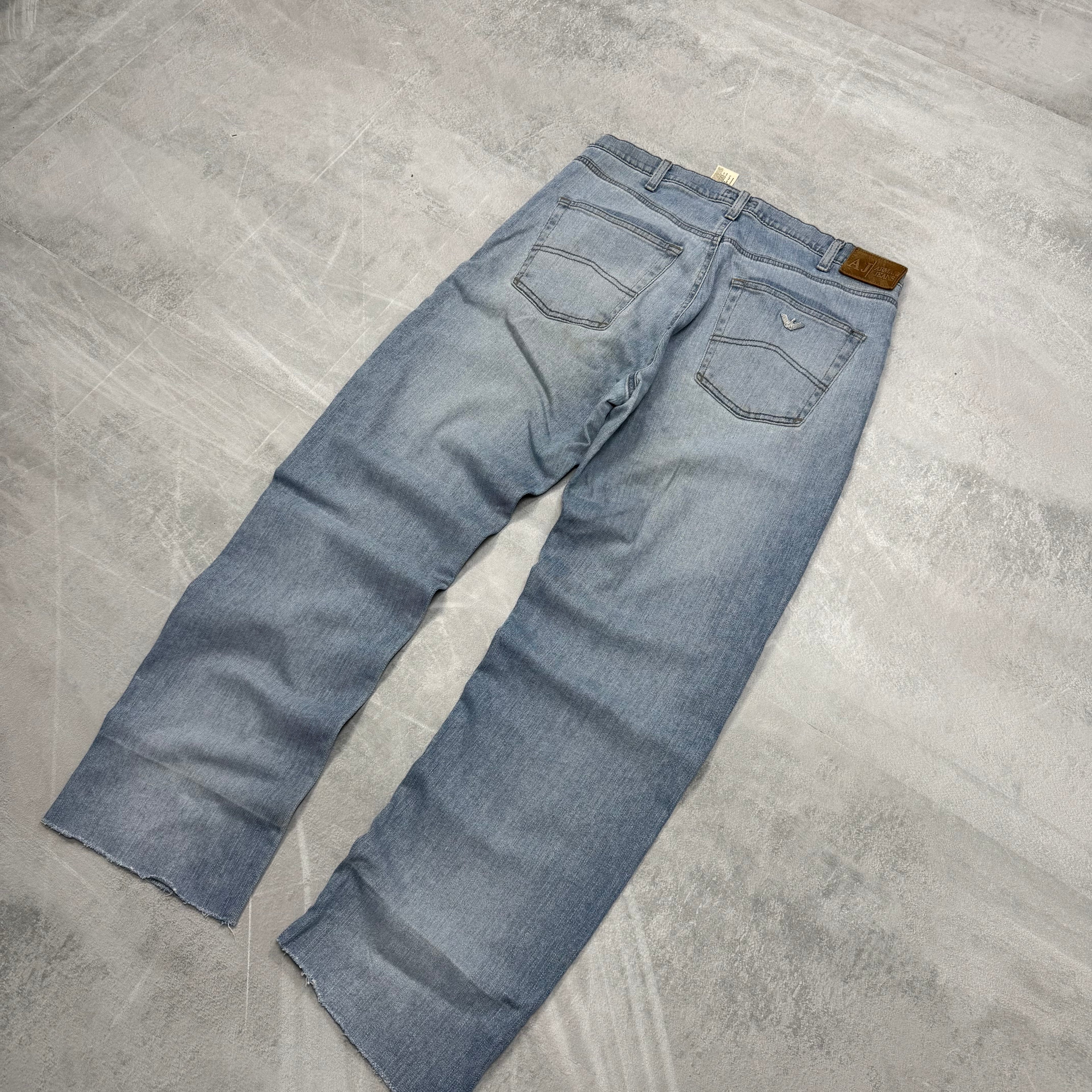Armani Washed Vintage Jeans | M