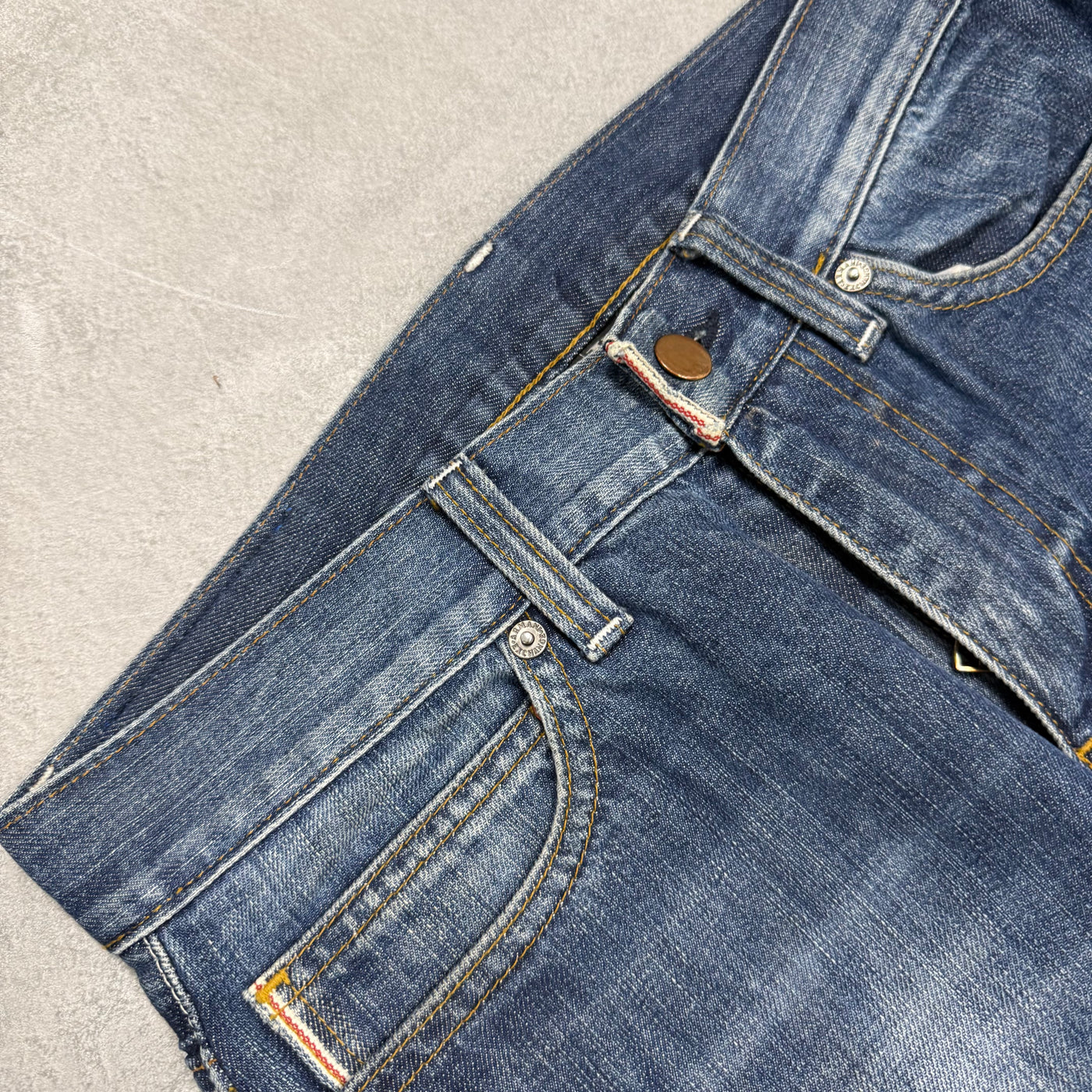 Armani Big Print Vintage Jeans | S