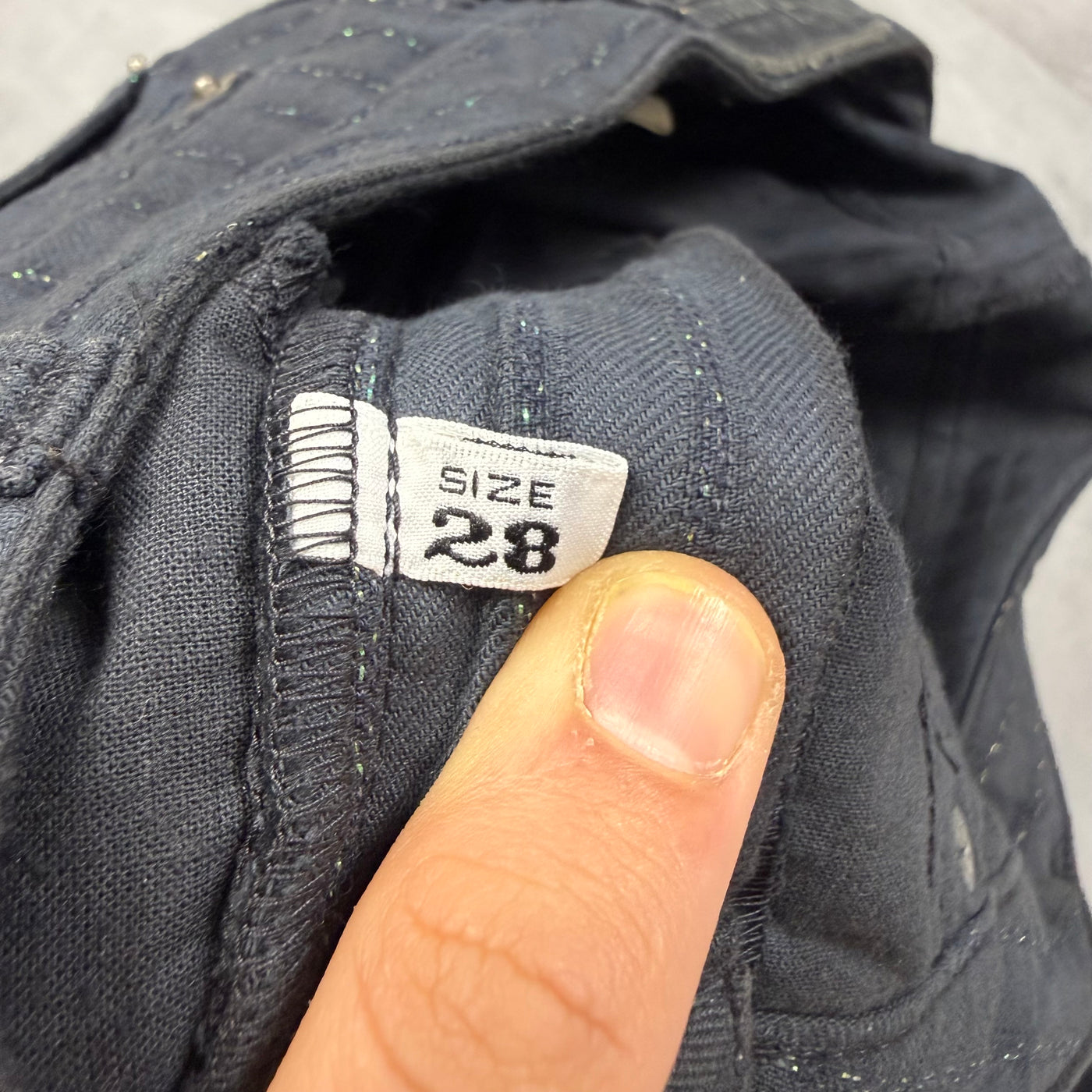 Armani Washed Vintage Jeans | S