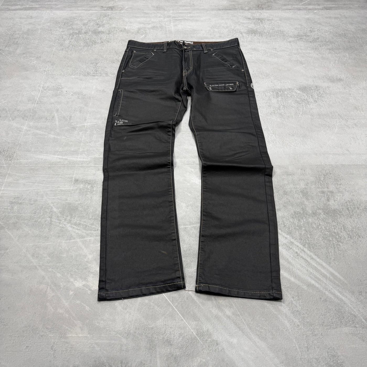 G-Star Big Print Vintage Jeans | M