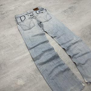 Dolce Gabana Big Print Vintage Jeans | S