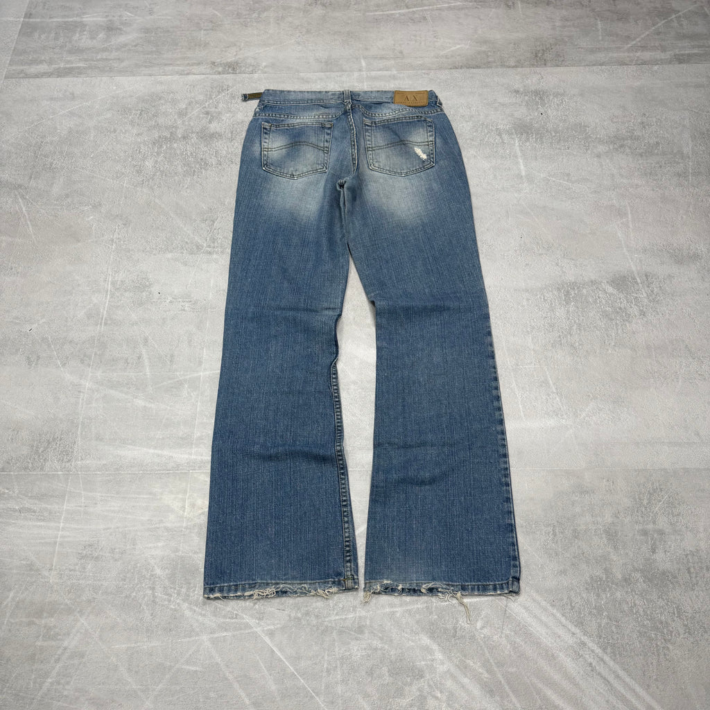 Armani Bootcut Washed Vintage Jeans | S