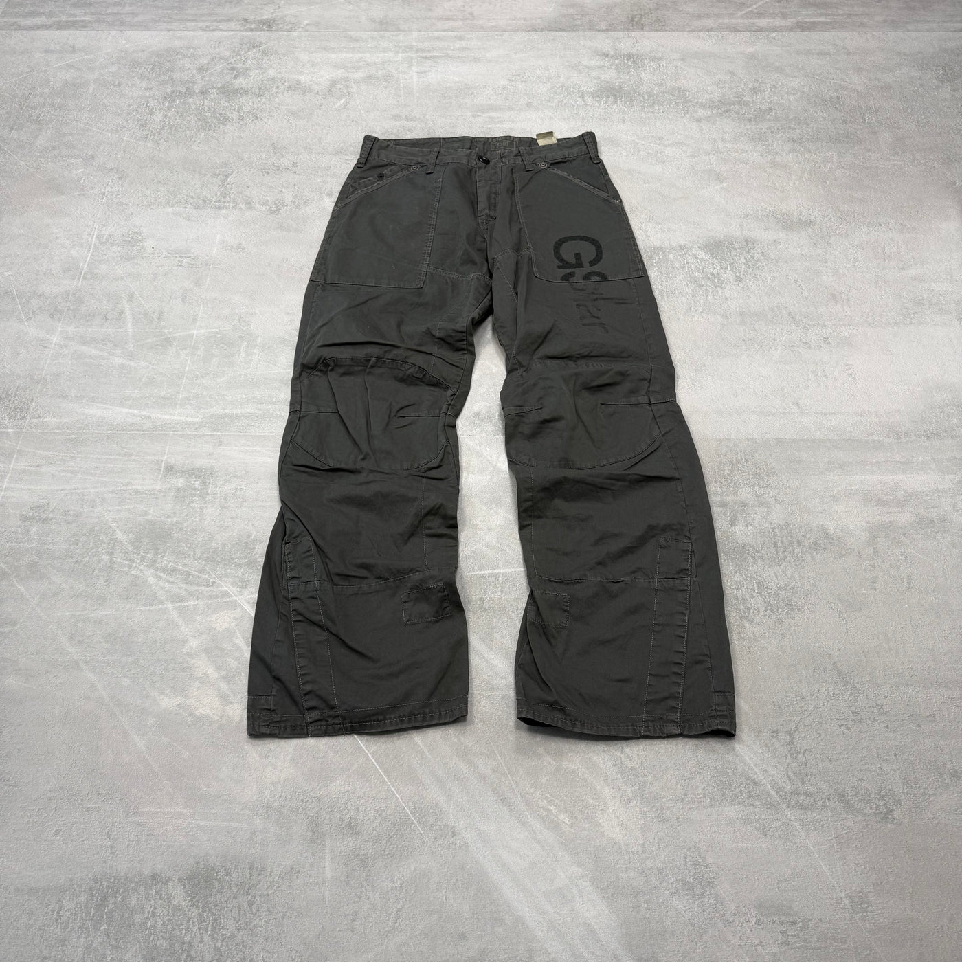 G-Star Big Print Vintage Cargo Jeans | S