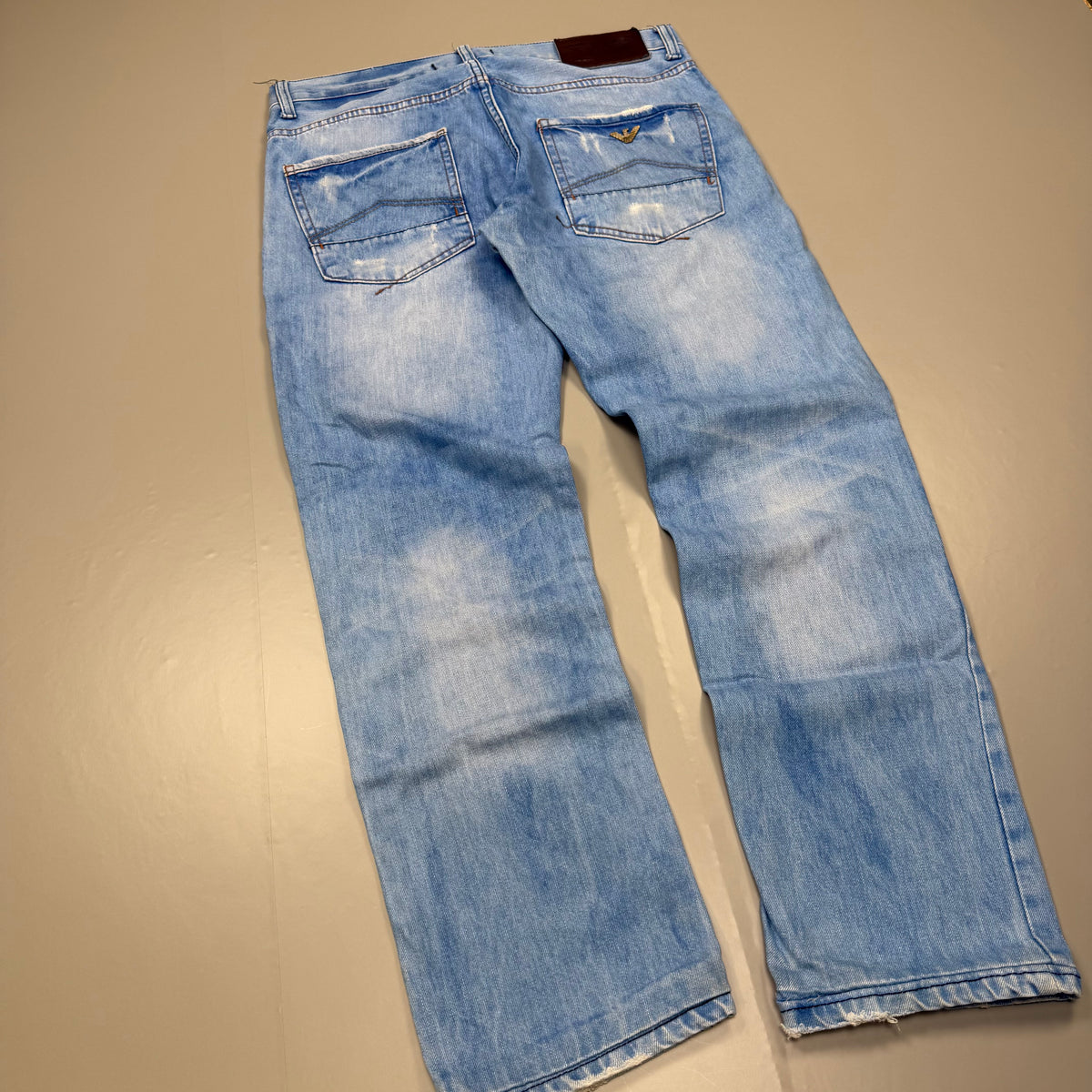 Armani Washed Vintage Jeans | S