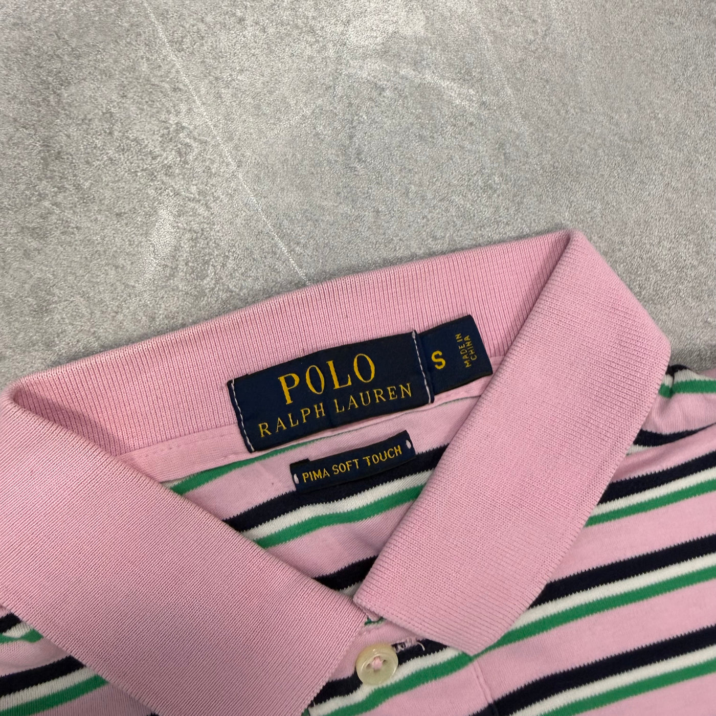 Polo Ralph Lauren Premium Stripe Polo | S