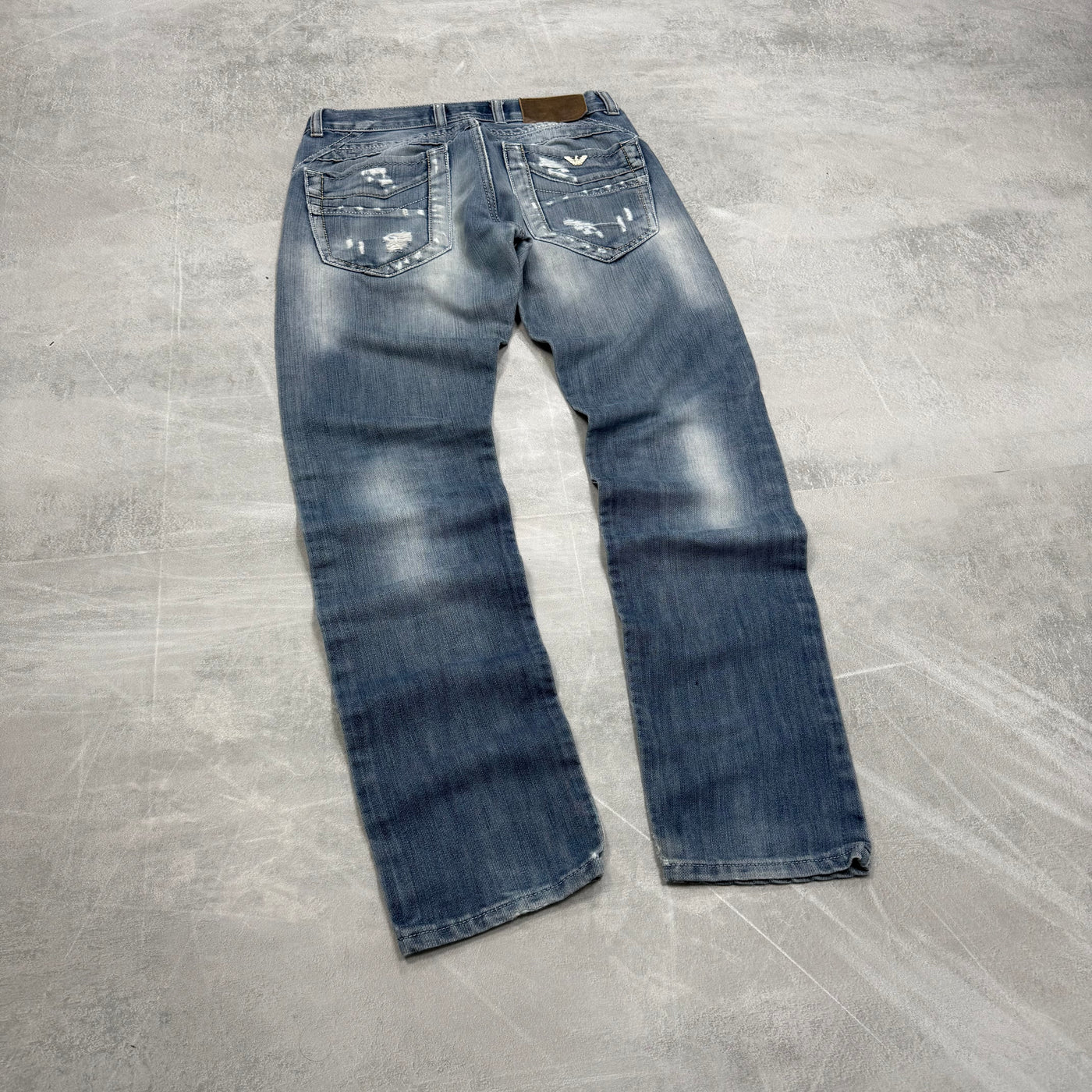 Armani Washed Vintage Jeans | S
