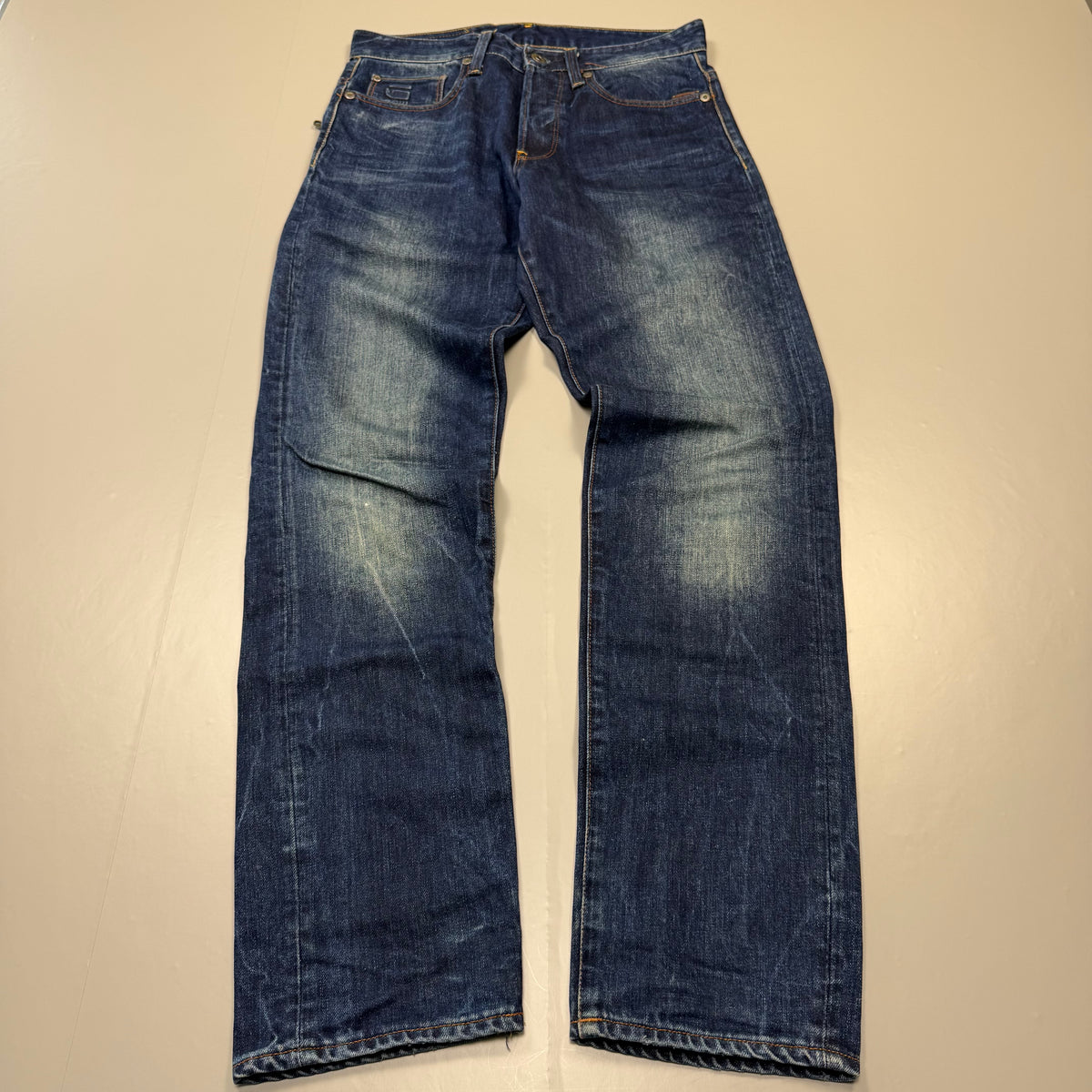 G-Star Washed Vintage Jeans | S
