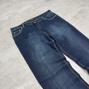 Dolce Gabana Big Print Vintage Jeans | S
