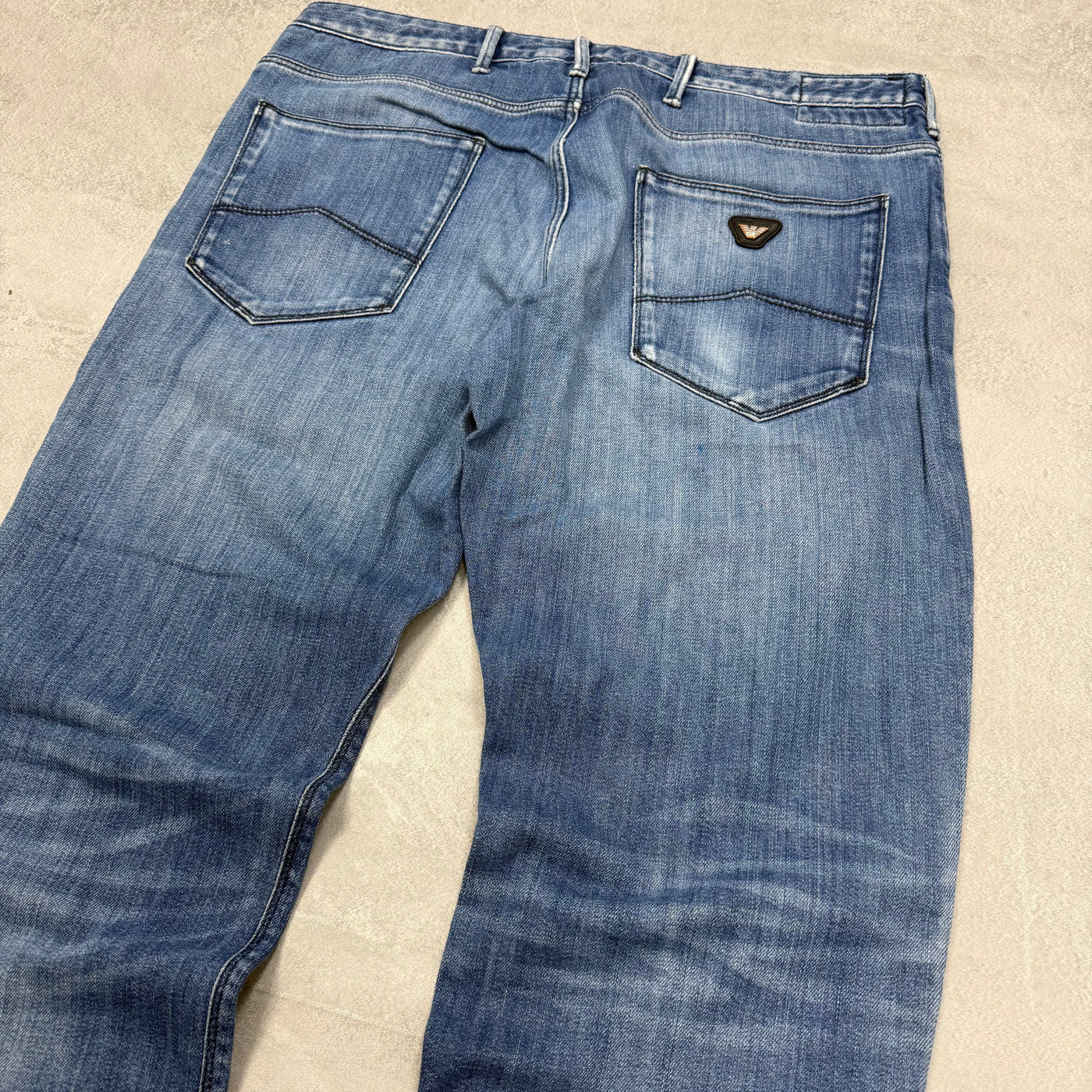 Armani Washed Vintage Jeans | M