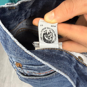 Diesel Flared Washed Vintage Jeans | S