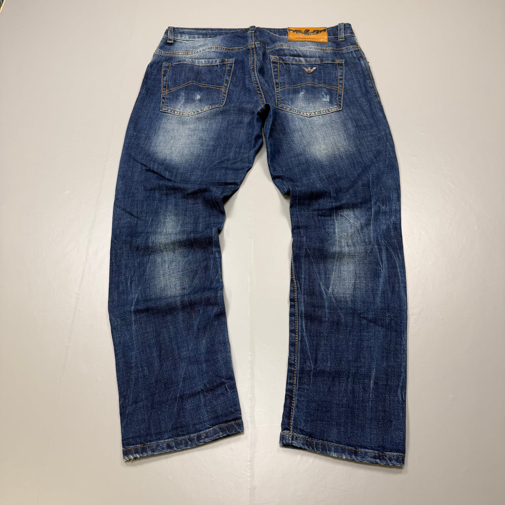 Armani Washed Vintage Jeans | XS