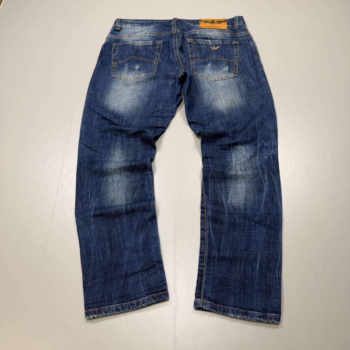 Armani Washed Vintage Jeans | XS