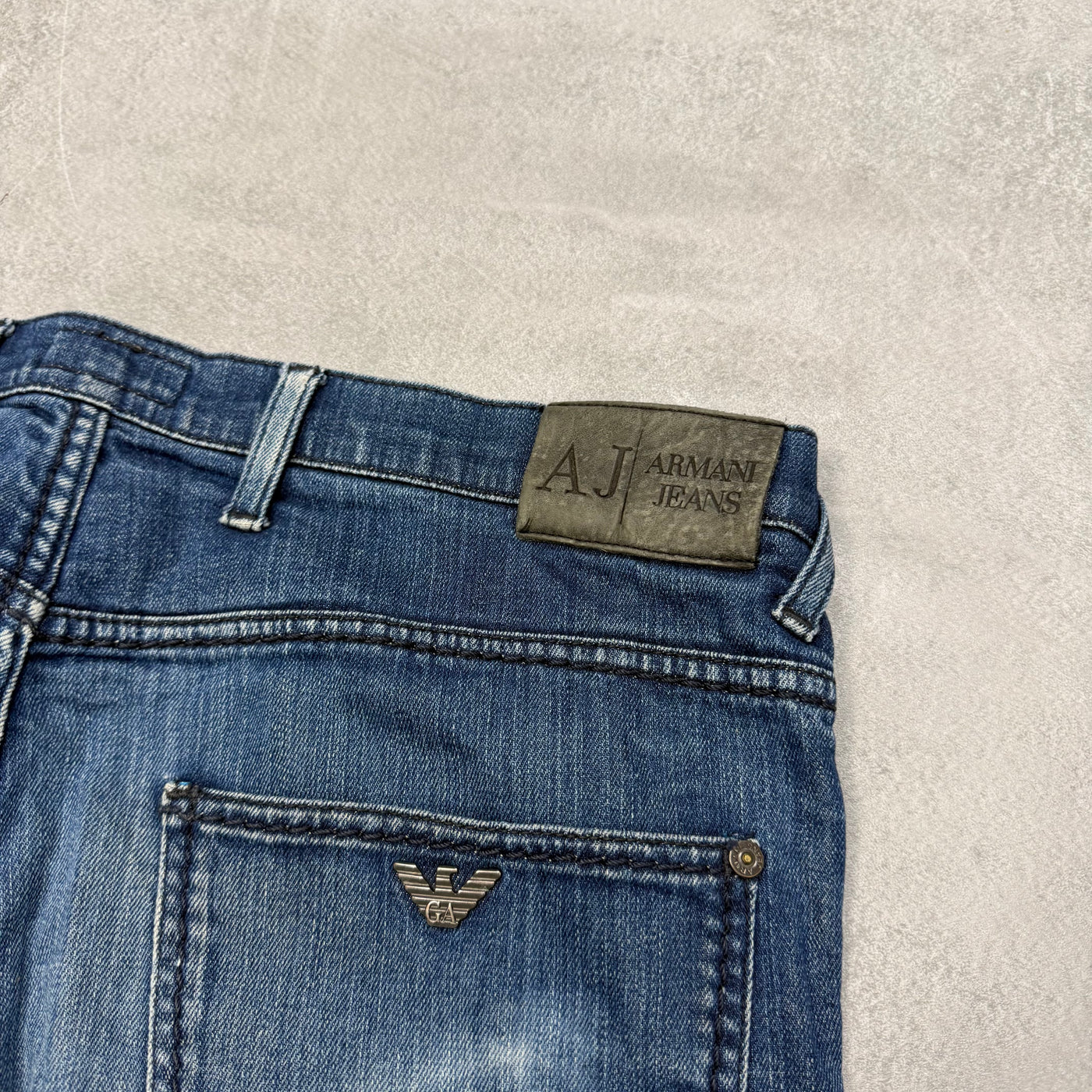 Armani  Big Print Vintage Jeans | S