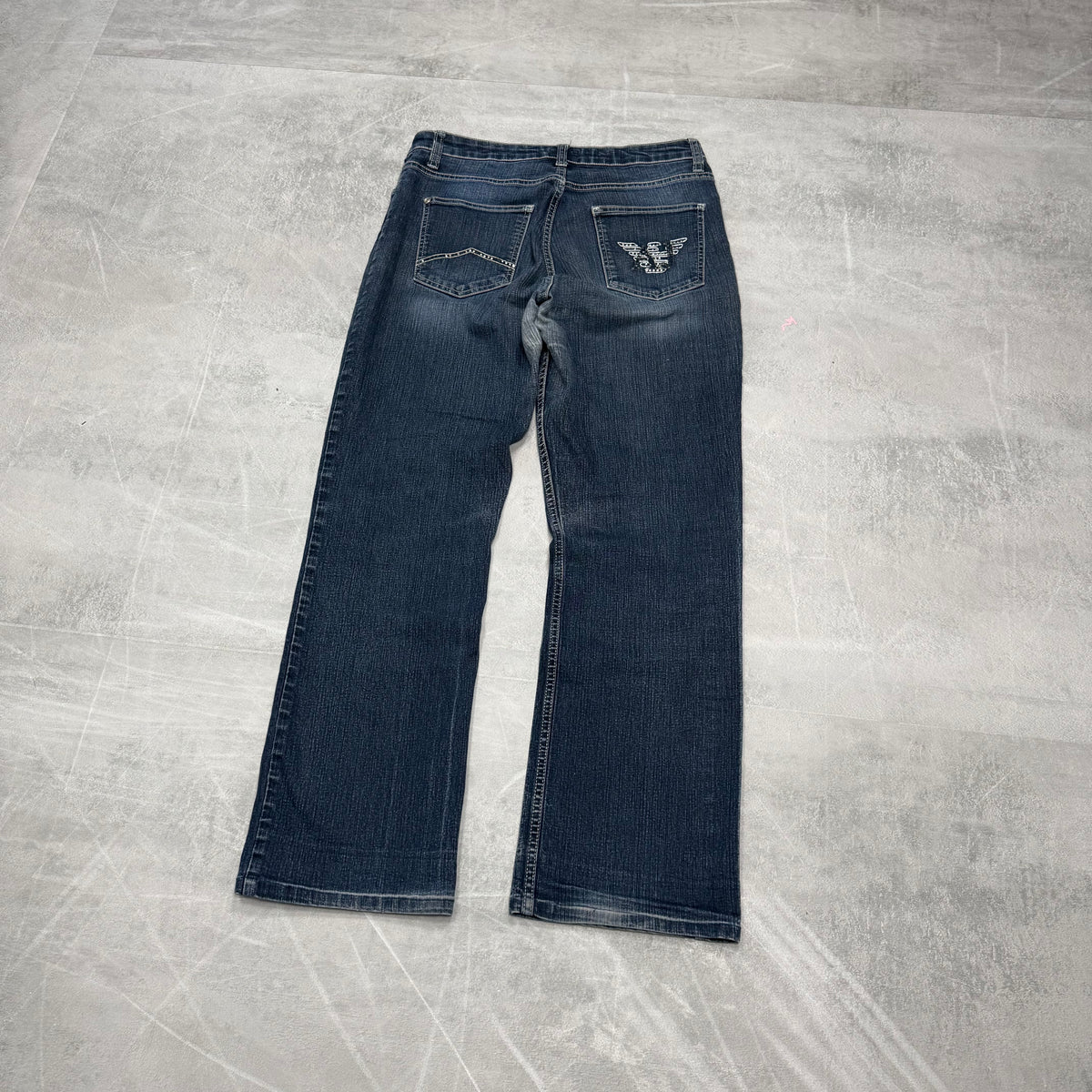 Armani Backprint Vintage Jeans | S