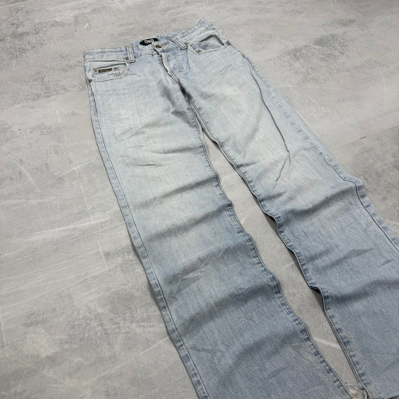 Dolce Gabana Big Print Vintage Jeans | S