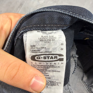 G-Star Big Print Washed Vintage Jeans | S