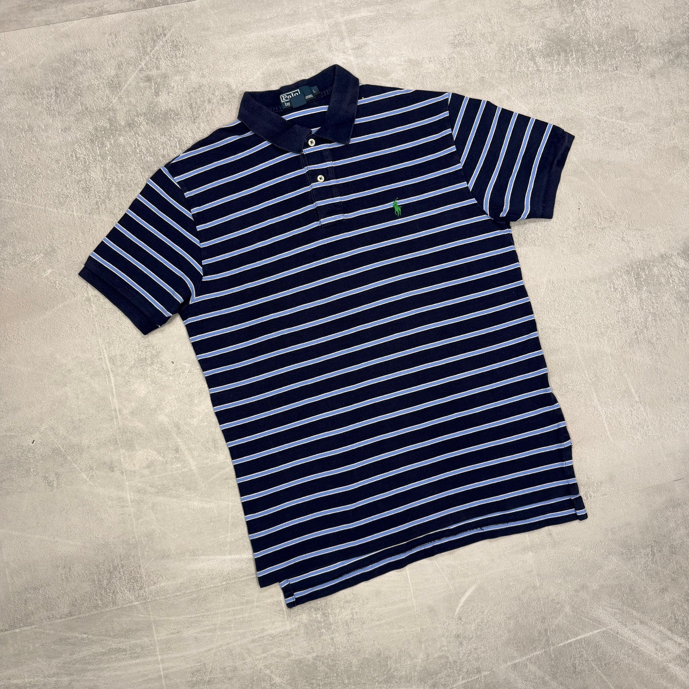 Polo Ralph Lauren Premium Stripe Polo | L