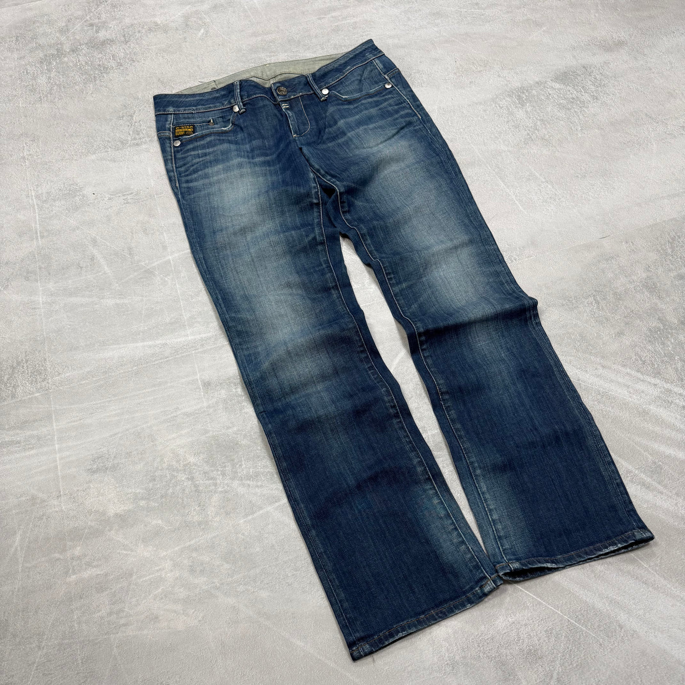 G-Star Washed Vintage Jeans | S