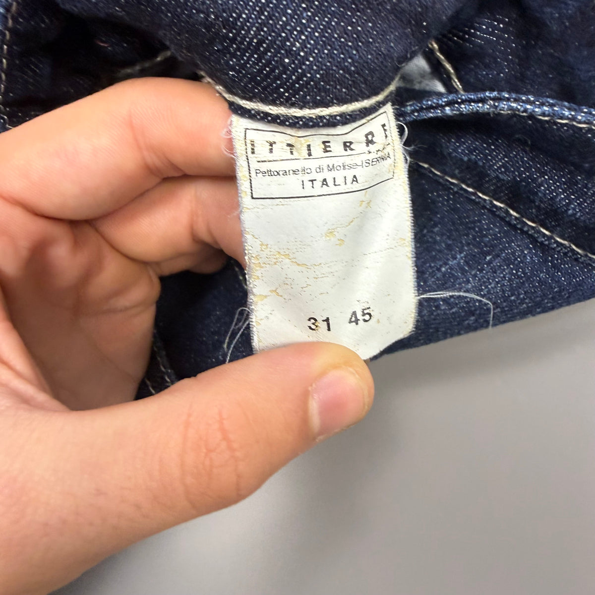 Versace Baggy Washed Vintage Jeans | L