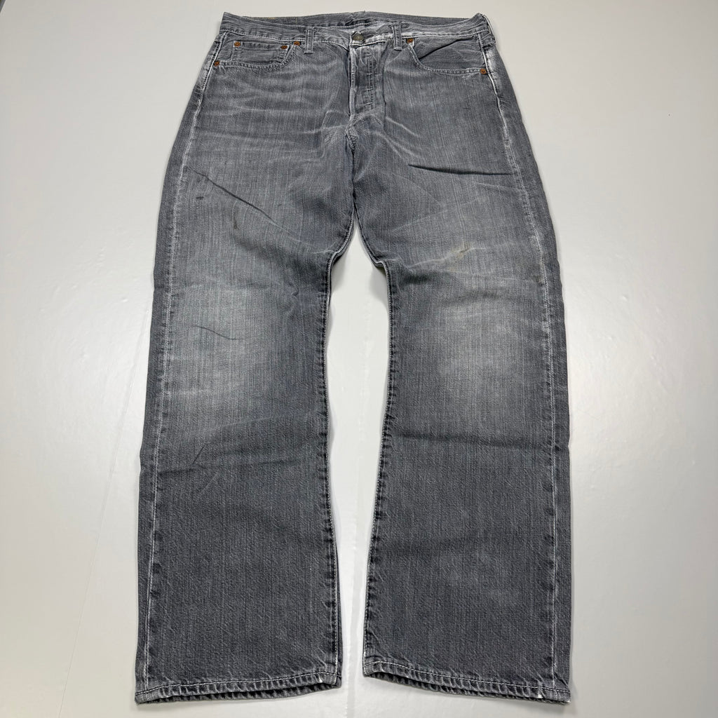 Levis 501 Washed Vintage Jeans | S