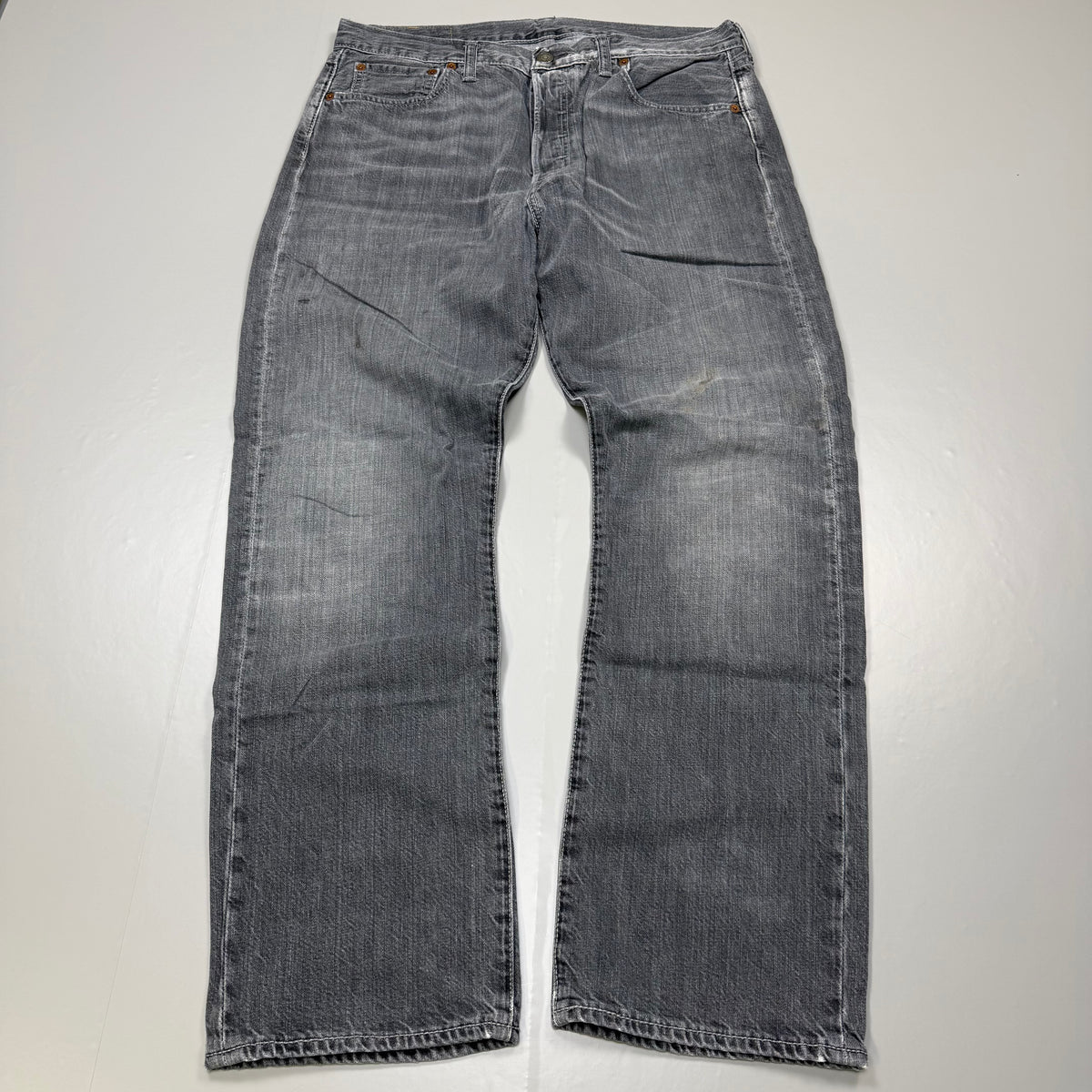 Levis 501 Washed Vintage Jeans | S