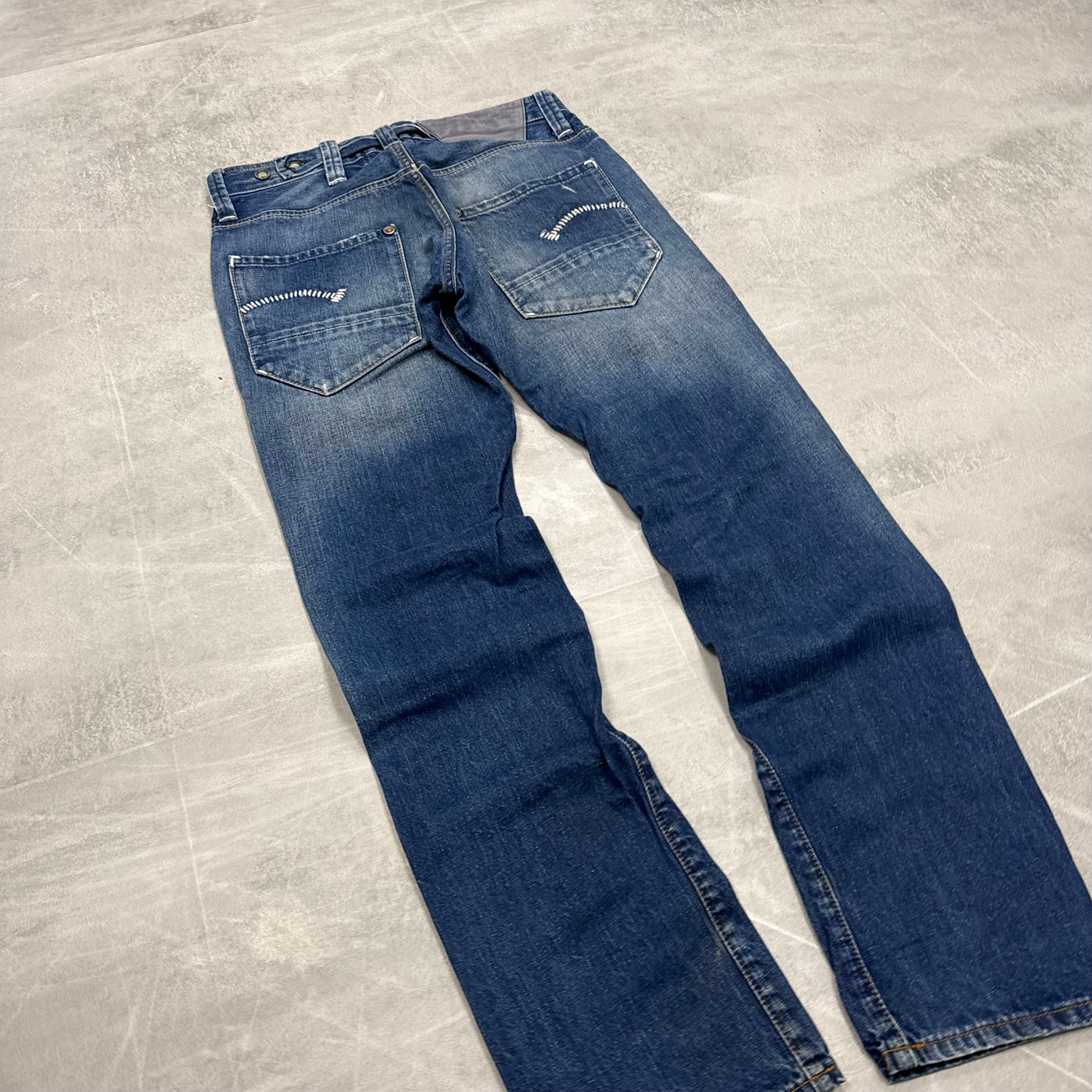 G-Star Washed Vintage Jeans | S