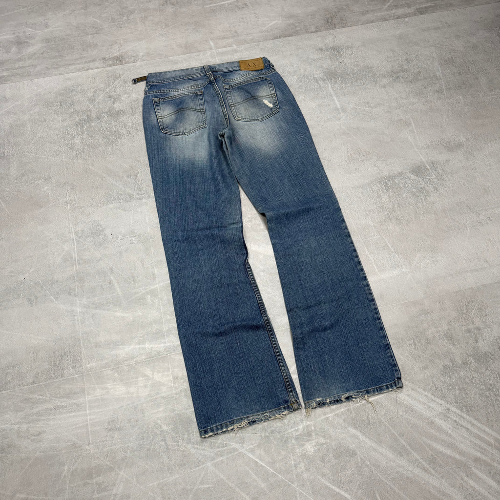 Armani Bootcut Washed Vintage Jeans | S