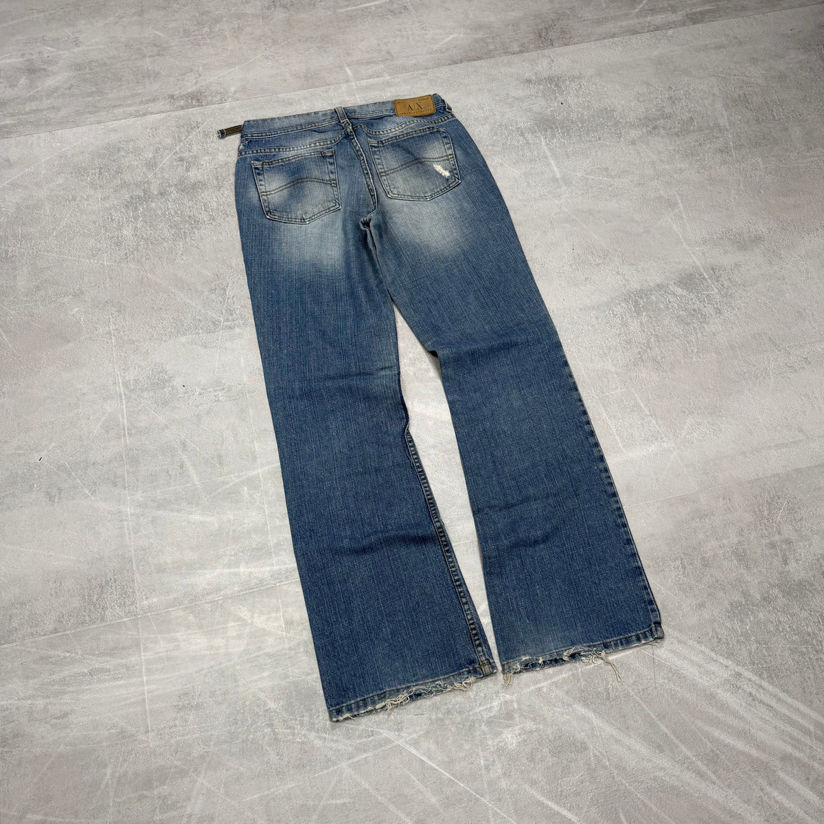 Armani Bootcut Washed Vintage Jeans | S