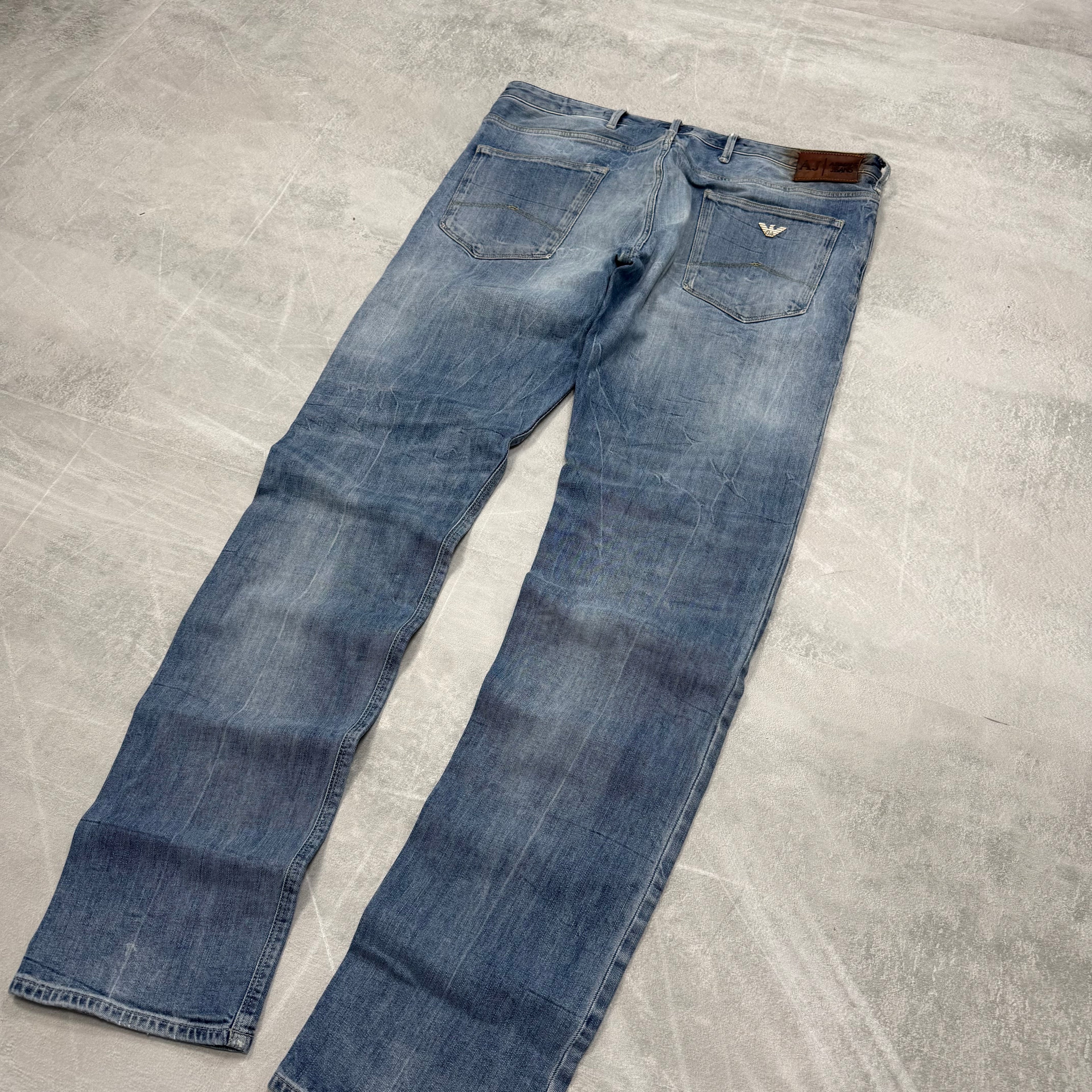 Armani Washed Vintage Jeans | M