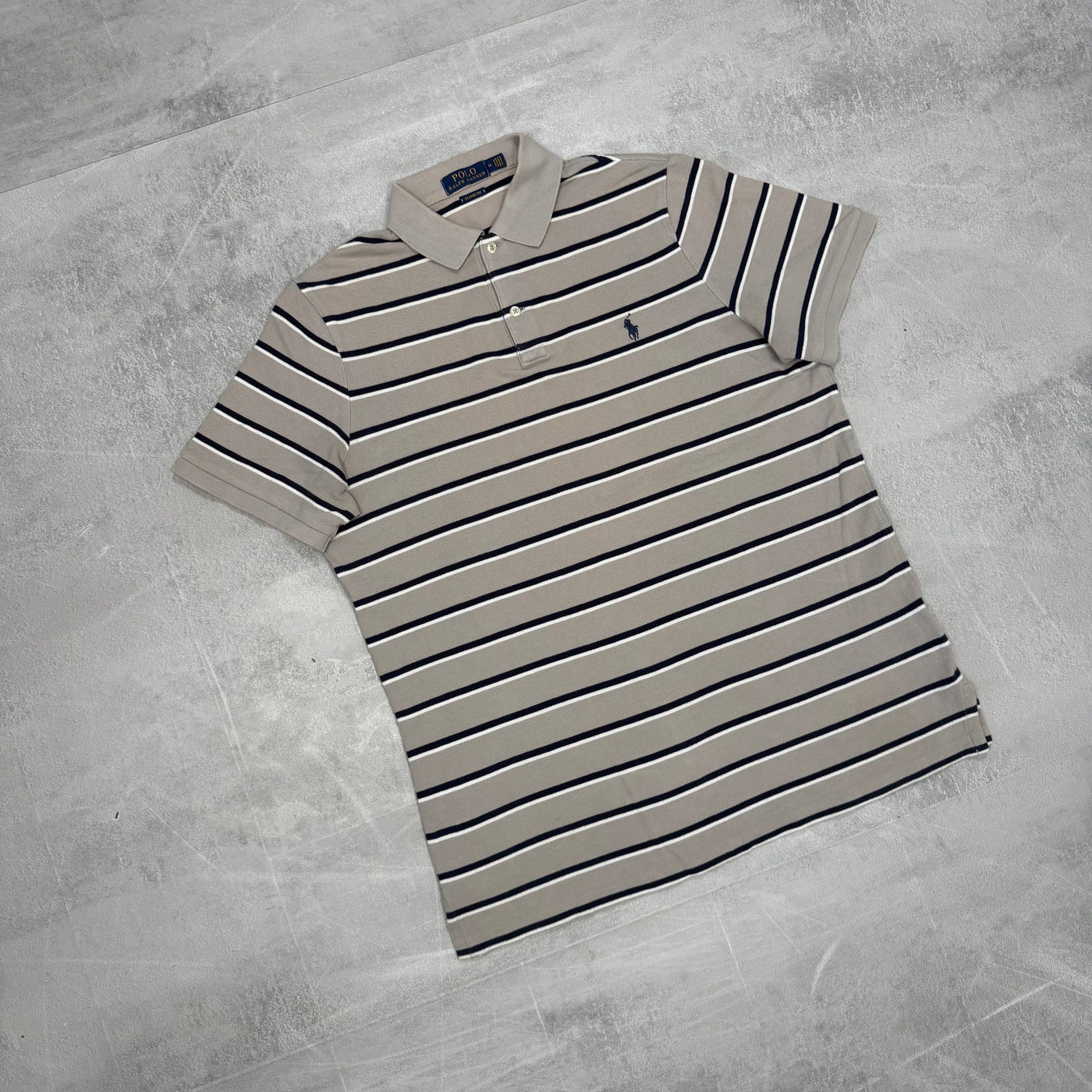 Polo Ralph Lauren Premium Stripe Polo | M