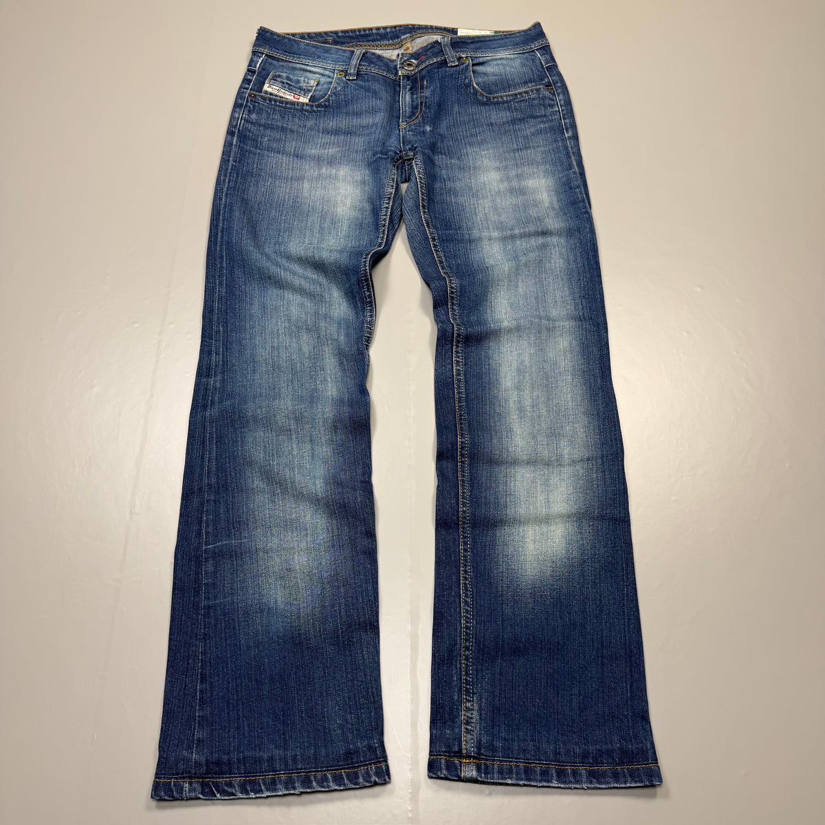 Diesel Bootcut Washed Vintage Jeans | XS