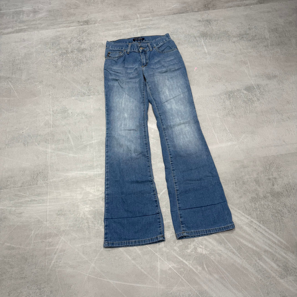 Armani Bootcut Washed Vintage Jeans | S