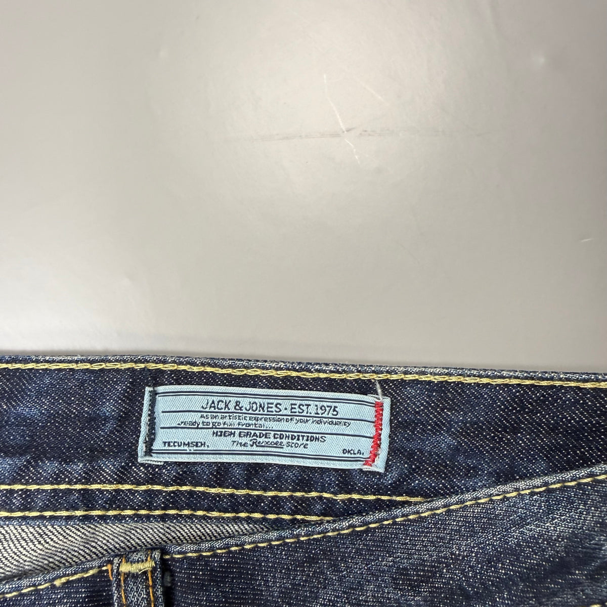 Jack Jones Baggy Washed Vintage Jeans | L