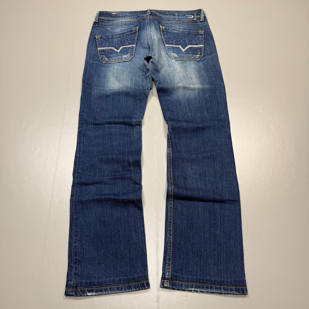 Diesel Bootcut Washed Vintage Jeans | XS